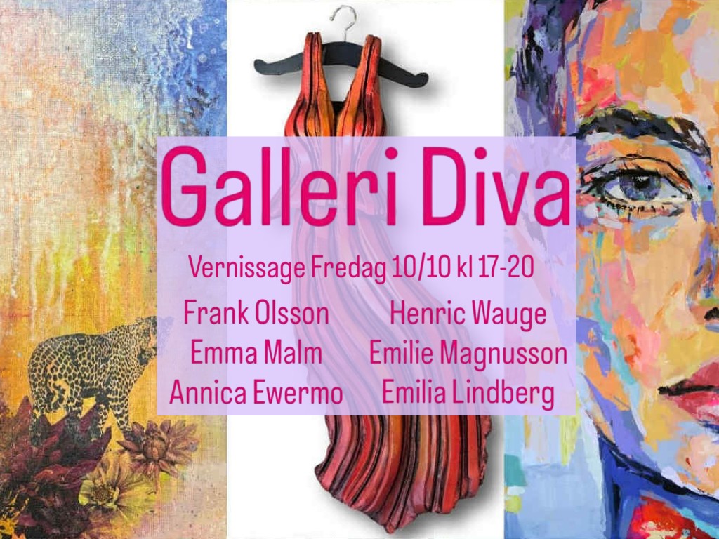 Till bildgalleri för Galleri Diva Vernissage 10 oktober 2025