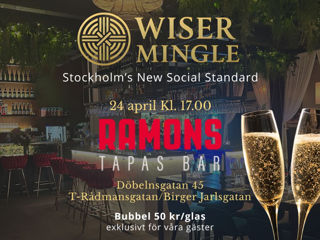 WISER MINGLE @ RAMONS 24 april 2026